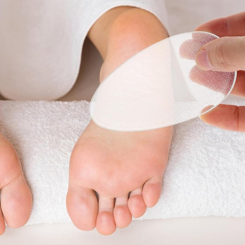 2Pcs Glass Foot File Callus Remover Pedicure Tool For Dead Skin Exfoliation - Image 4